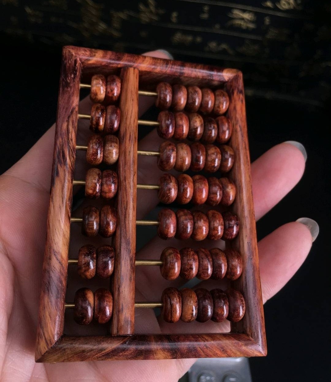 海南黄花梨算盘