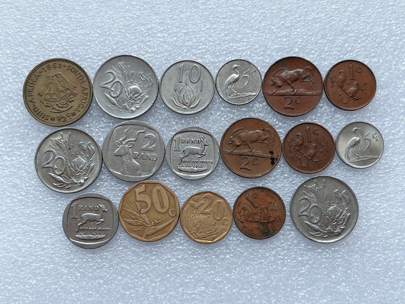 海外回流1元起拍小铺 各国钱币散币场 第1期 南非