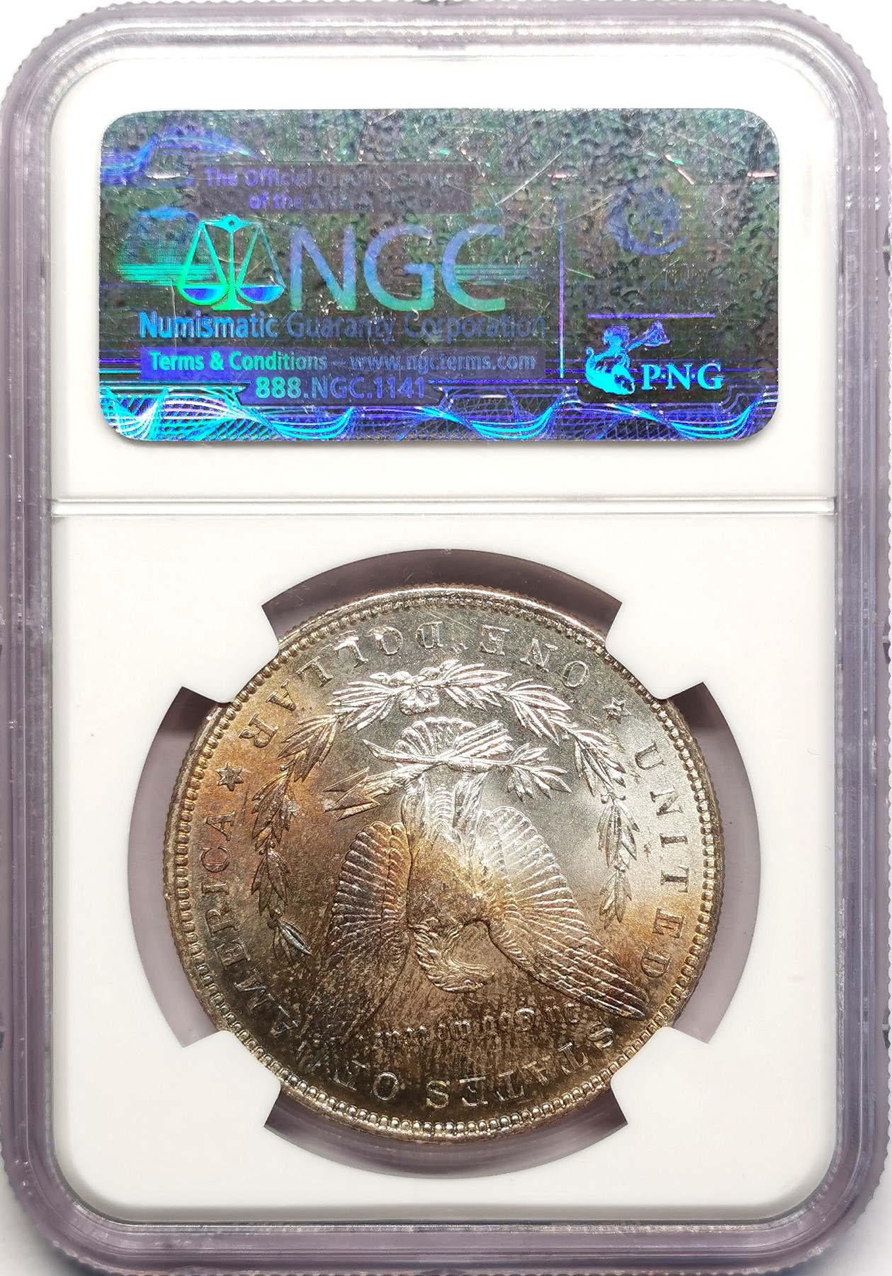 凡希社世界钱币微拍第二百五十期 1887美国摩根壹元NGC-MS64