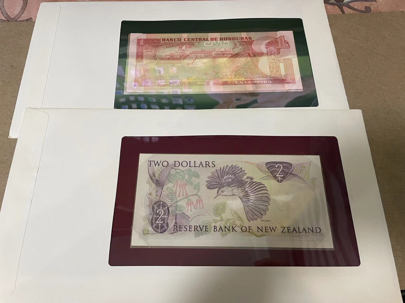 【Blue Auction】✨世界纸币精拍第380期【精】 【一组6张】多国邮币封一组 具体见详图 