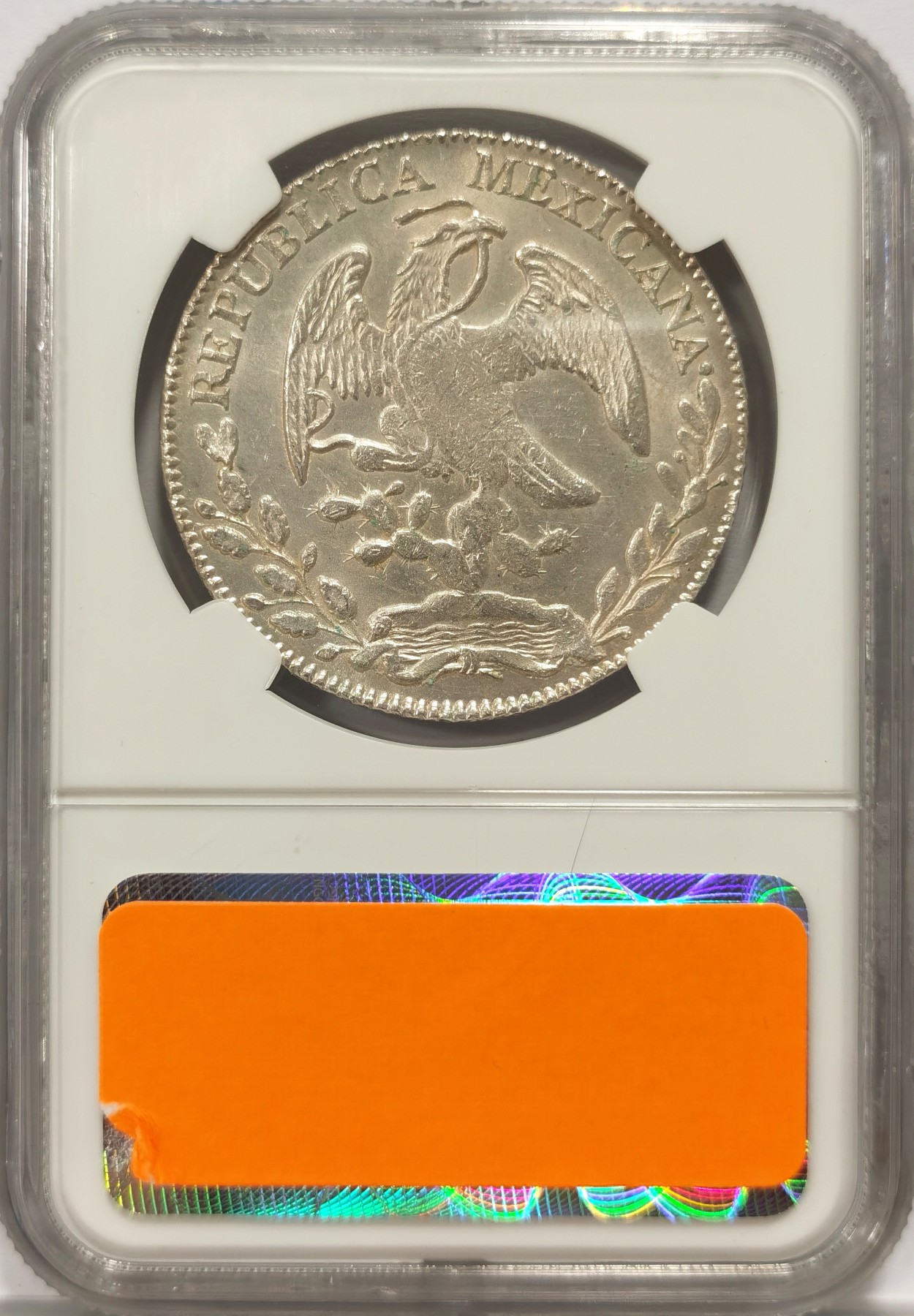 博洋堂世界钱币拍卖第047期（全场包邮） NGC MS62 墨西哥1869年ZS YH版8R鹰洋