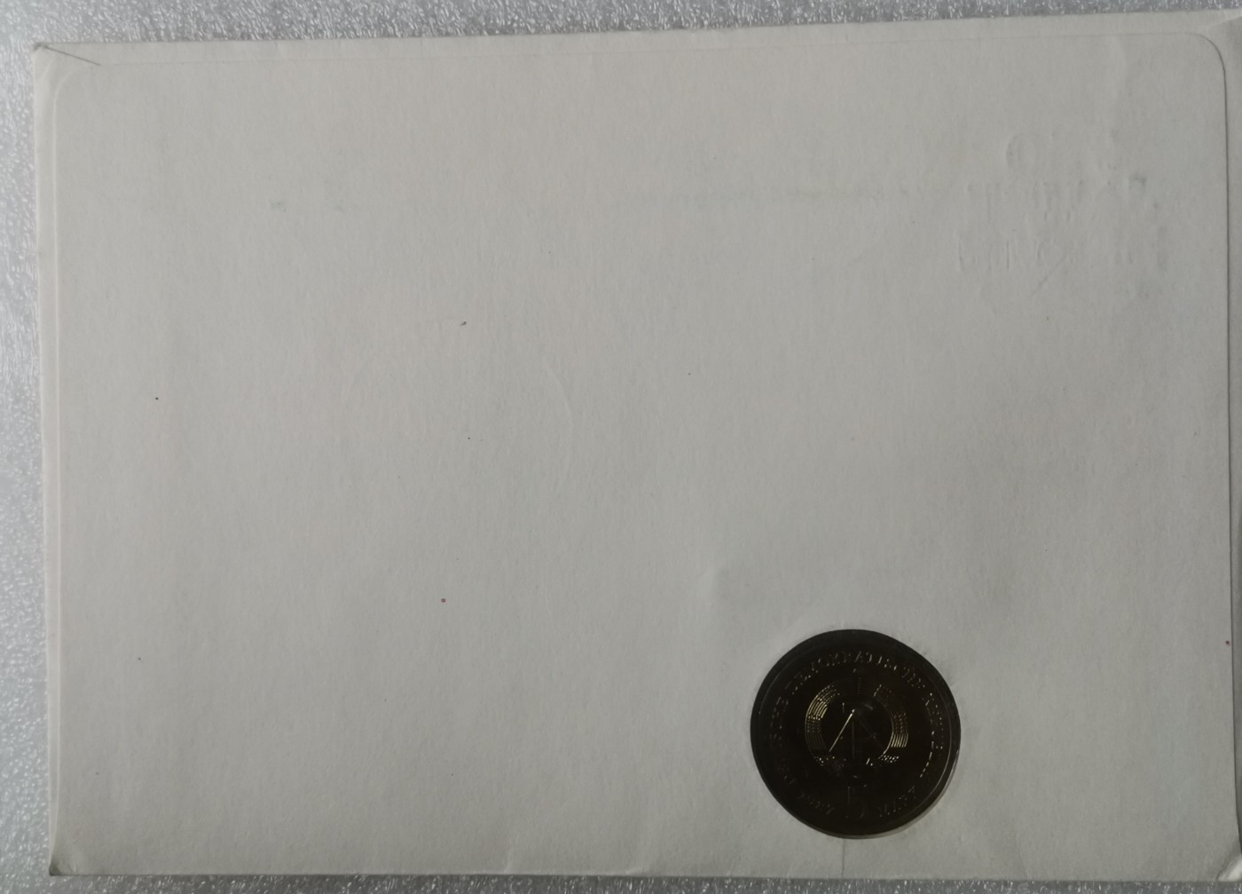 瓶子🏺第113期拍卖会  东德民主德国1987年 柏林市政厅5马克铜镍合金纪念币  原封