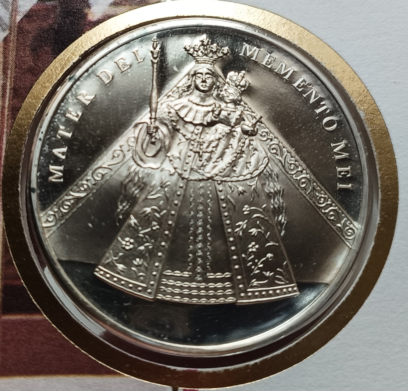 瓶子🏺第113期拍卖会  1987年梵蒂冈教皇精制纪念章  邮封