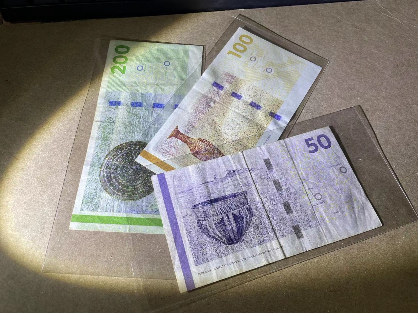 【Blue Auction】✨世界纸币精拍第380期【精】 【一组3张】丹麦 2009年50-100-200克朗 品相如图