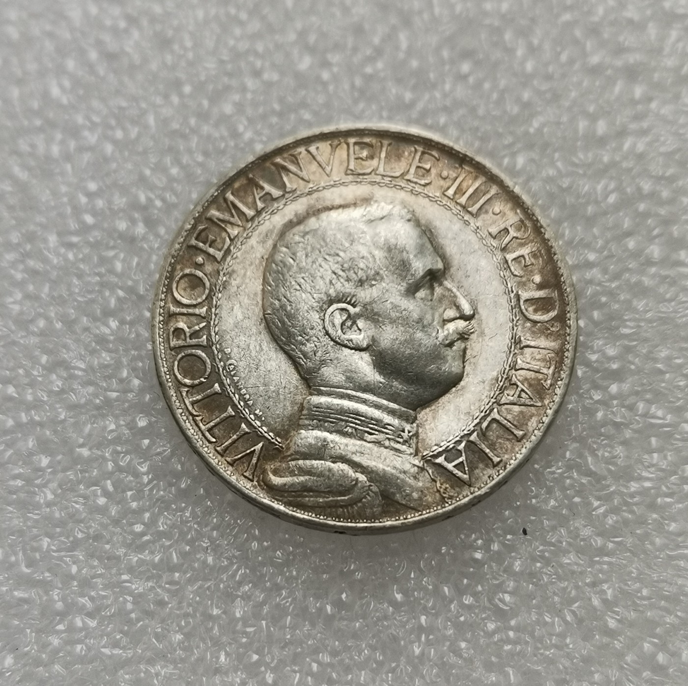 瓶子🏺第113期拍卖会 意大利1913年 伊曼纽尔三世1里拉银币  5克