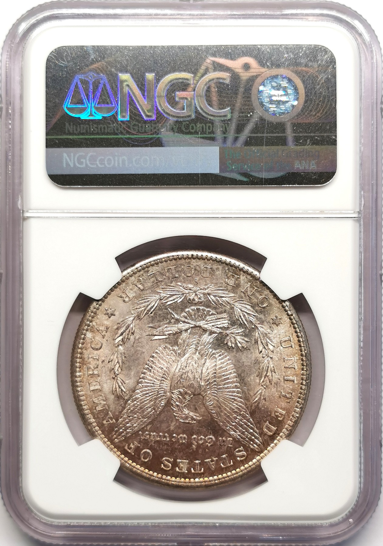 凡希社世界钱币微拍第二百五十期 1881美国摩根壹元NGC-MS63