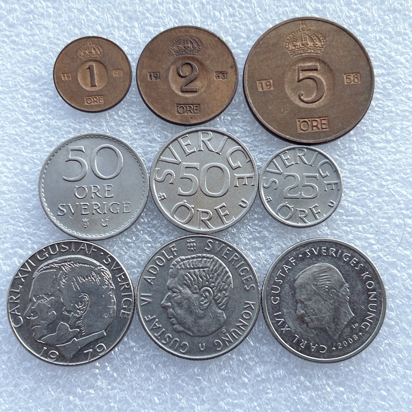 全场一元起拍 世界钱币散币场 第29期 瑞典