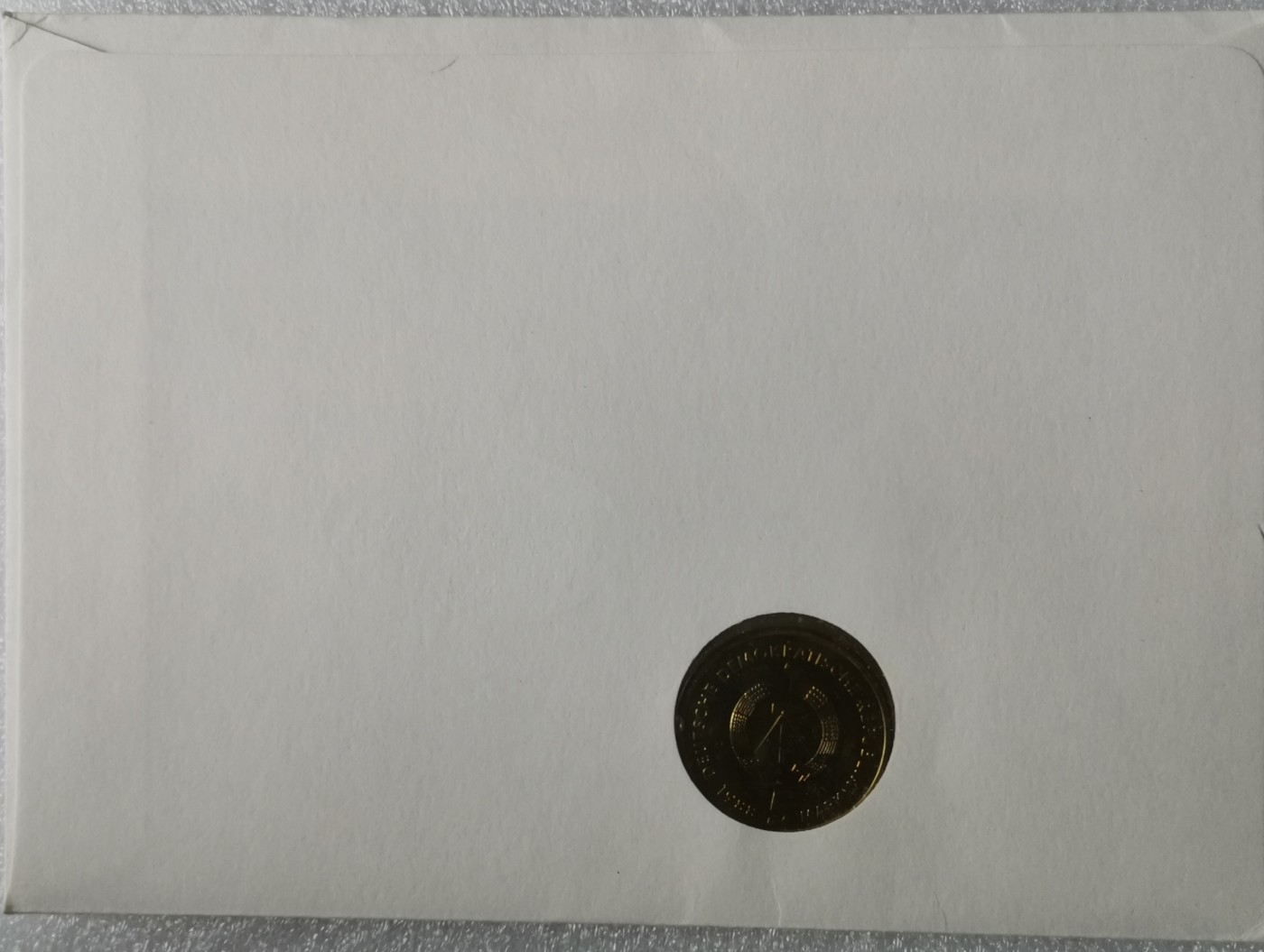 瓶子🏺第113期拍卖会  民主德国东德1988年萨克森5马克纪念币  原封