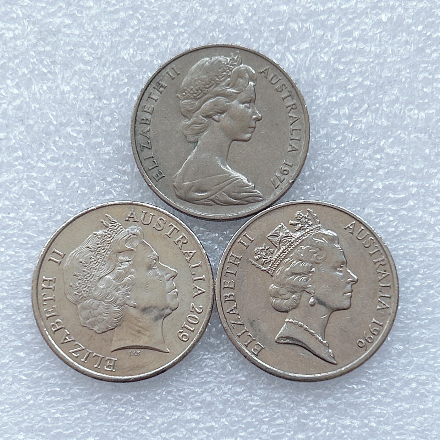 海外回流1元起拍小铺 各国钱币散币场 第1期 澳大利亚20分硬币 鸭嘴兽 三个头像版