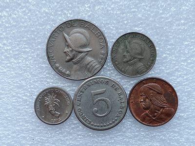 海外回流1元起拍小铺 各国钱币散币场 第1期 - 巴拿马