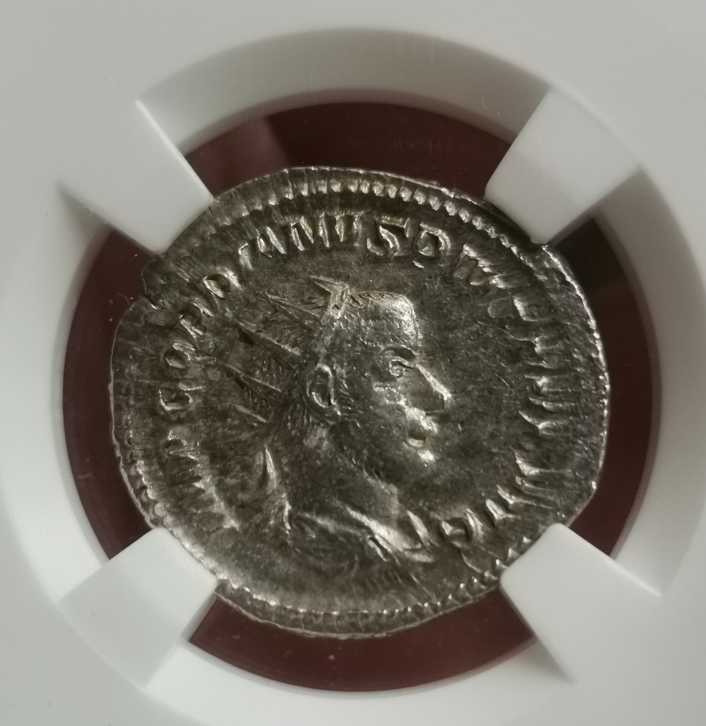 瓶子🏺第113期拍卖会  古罗马安东尼安银币戈尔迪安三世 公元238-244年