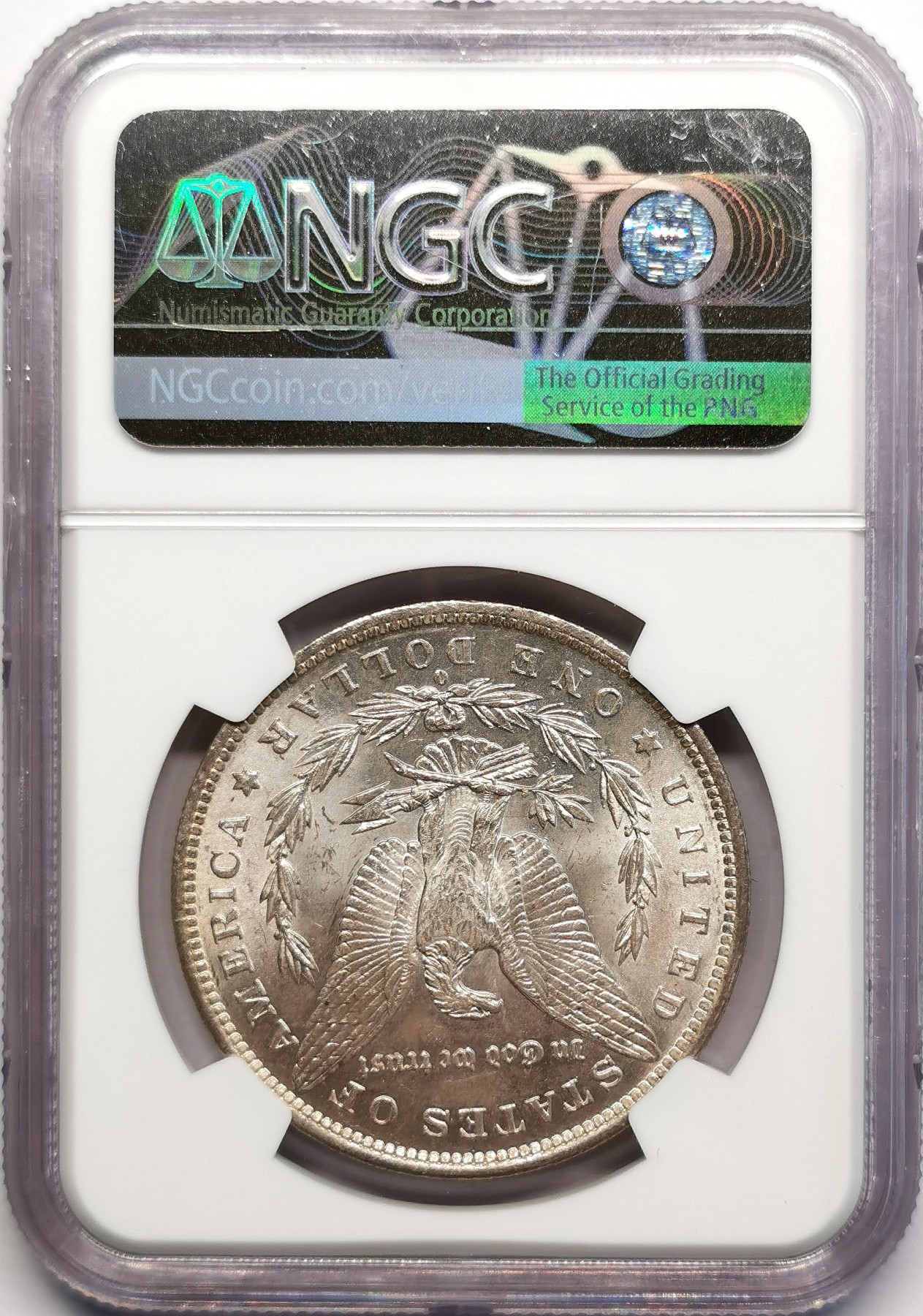 凡希社世界钱币微拍第二百五十期 1884O美国摩根壹元NGC-MS63