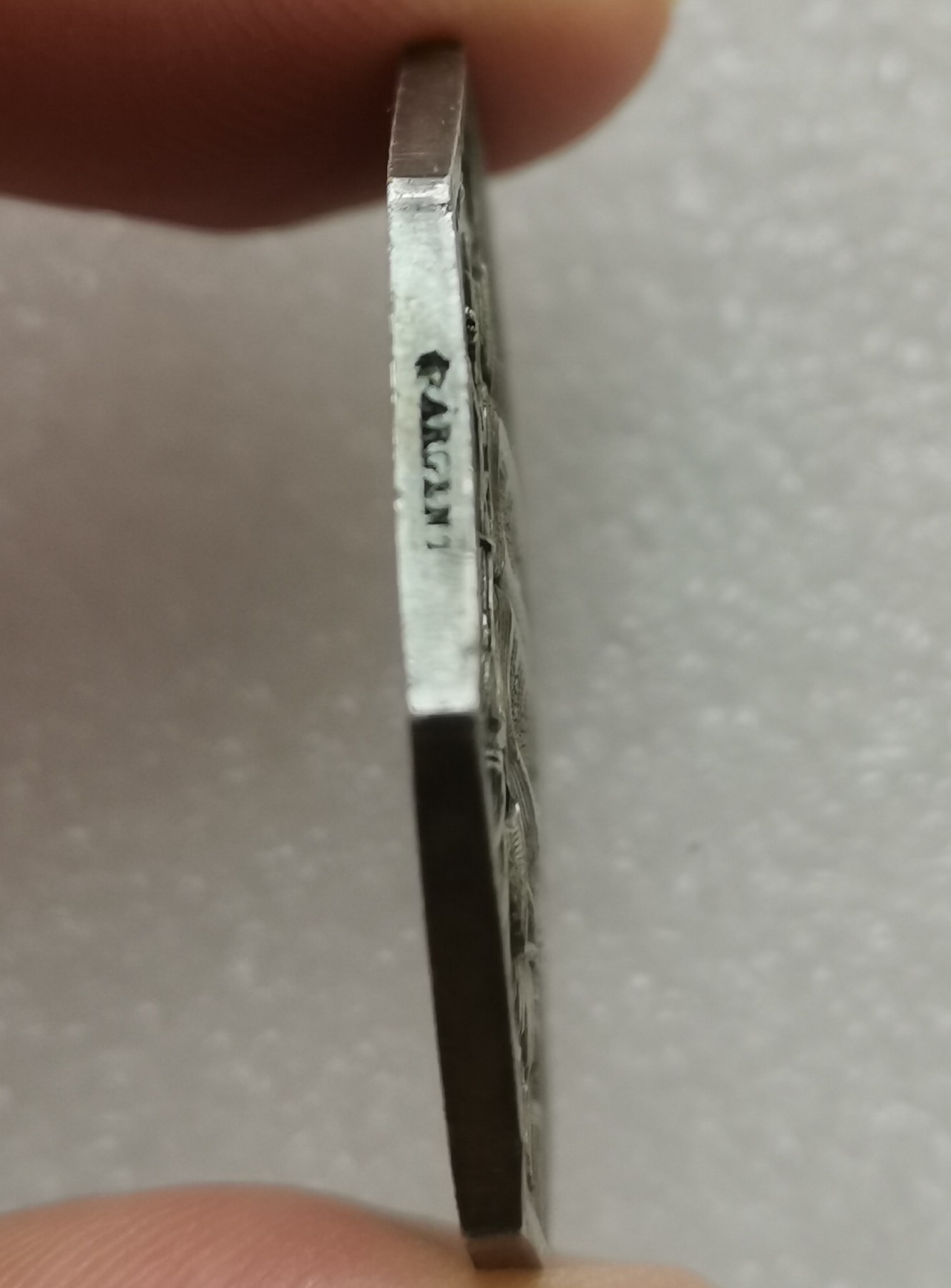 瓶子🏺第113期拍卖会  稀少法国1837年公证人八角JETON银章  蜜蜂铭