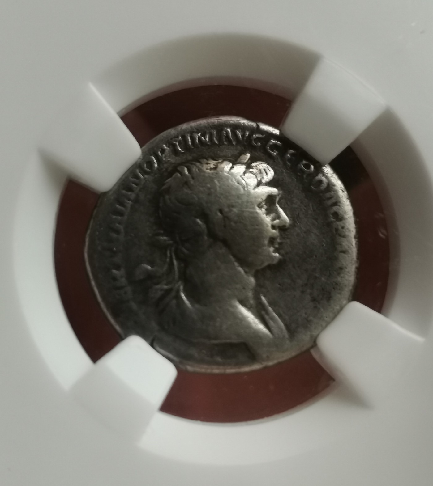 瓶子🏺第113期拍卖会  古罗马狄纳里银币 图拉真 公元98-117年