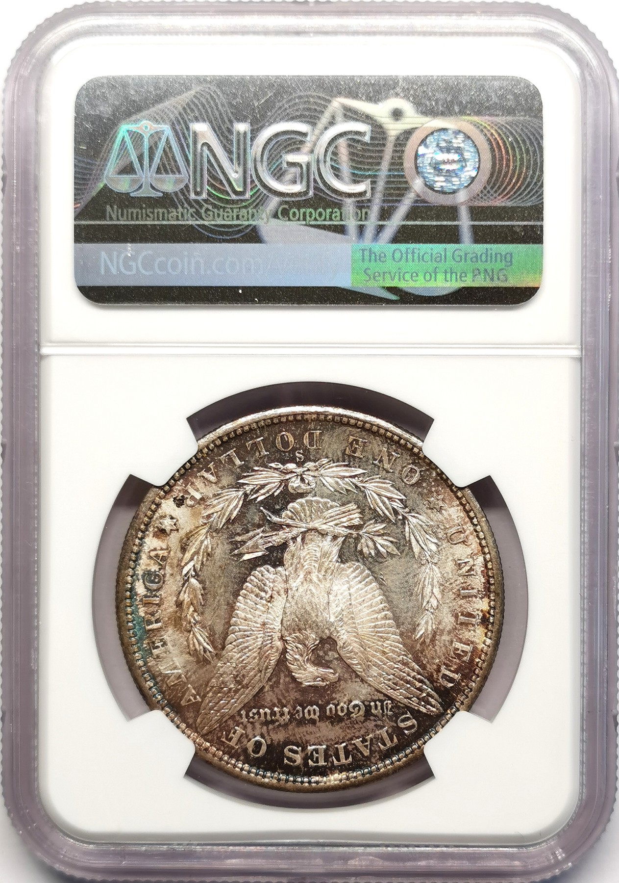 凡希社世界钱币微拍第二百五十期 1880美国摩根壹元NGC-MS63