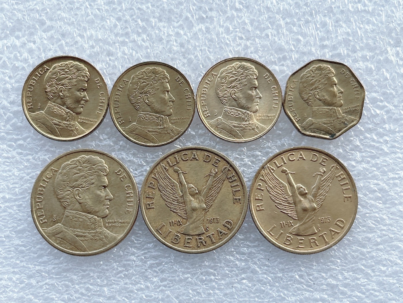 全场一元起拍 世界钱币散币场 第29期 智利 铜币