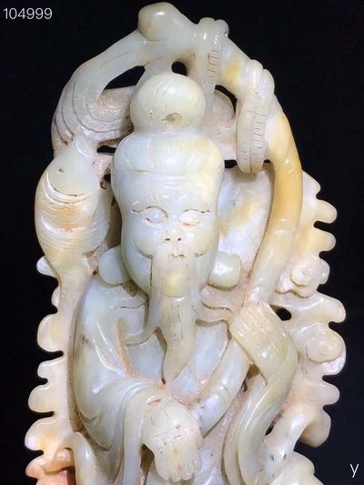 和田玉渔翁得利、雕工精湛，包浆老道，沁色完美，玉质温润细腻，收藏佳品！ 和田玉渔翁得利、雕工精湛，包浆老道，沁色完美，玉质温润细腻，收藏佳品！