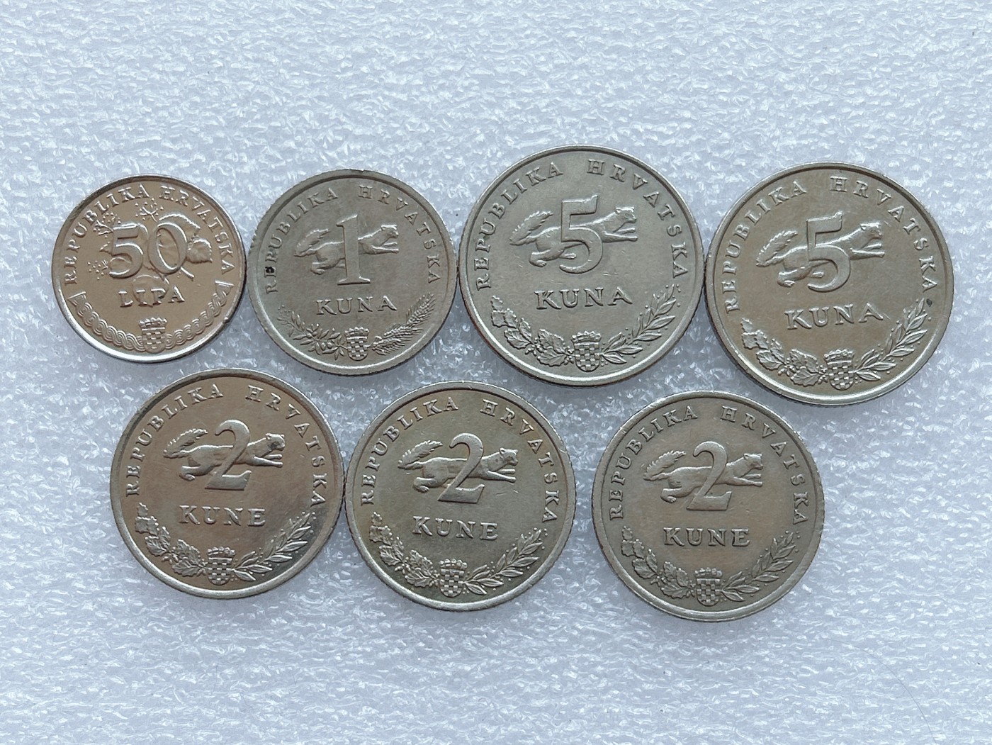 全场一元起拍 世界钱币散币场 第29期 克罗地亚