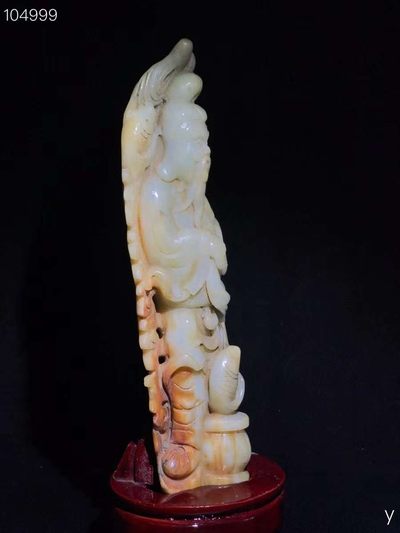 和田玉渔翁得利、雕工精湛，包浆老道，沁色完美，玉质温润细腻，收藏佳品！ 和田玉渔翁得利、雕工精湛，包浆老道，沁色完美，玉质温润细腻，收藏佳品！