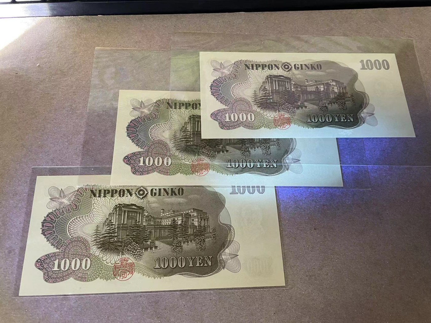 【Blue Auction】✨世界纸币精拍第380期【精】 【一组5张】日本 500-1000日元 UNC/UNC-/AU