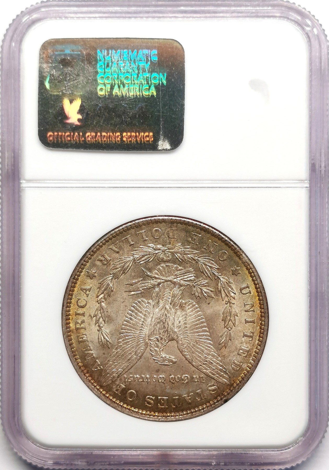 凡希社世界钱币微拍第二百五十期 1889美国摩根壹元NGC-MS64