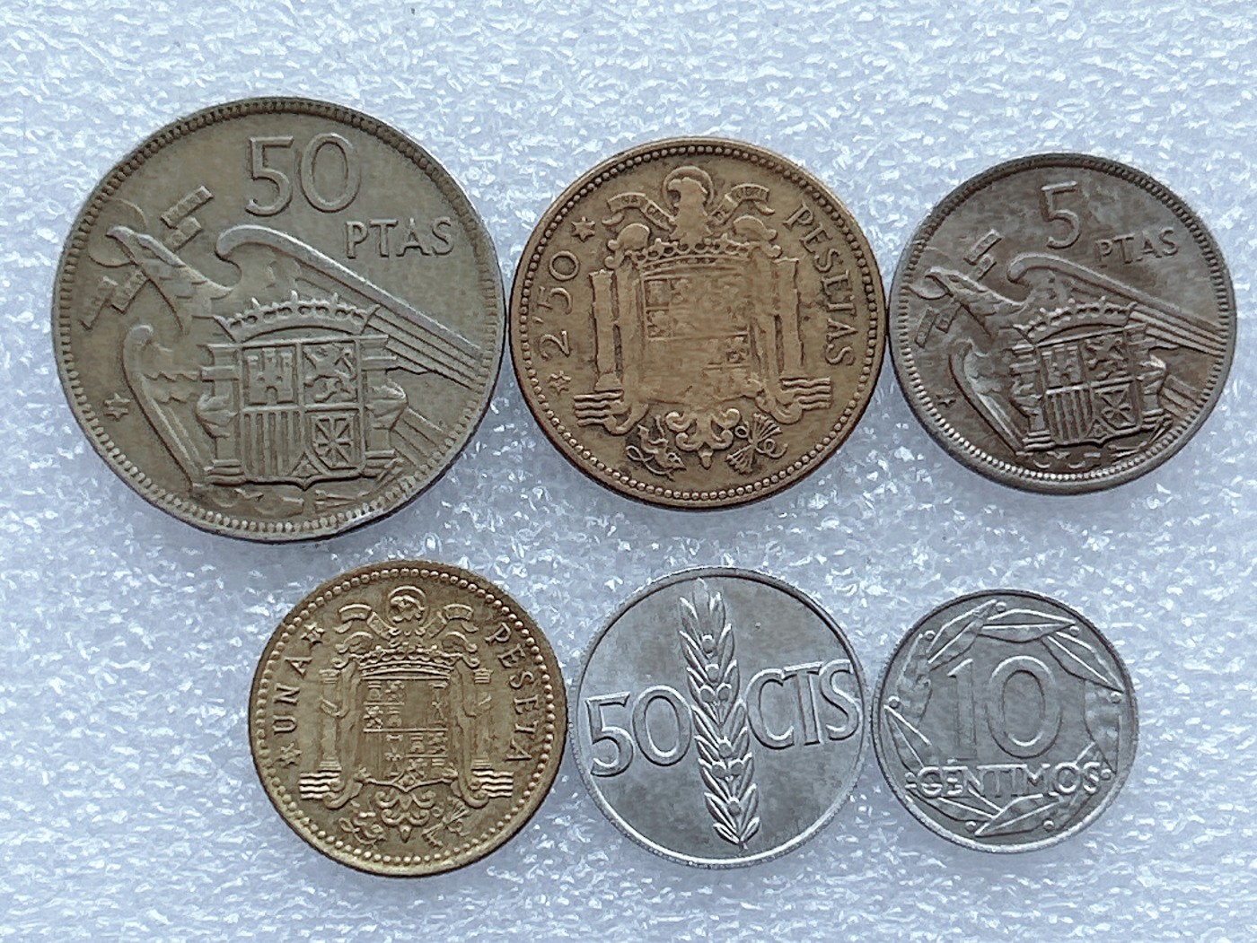 全场一元起拍 世界钱币散币场 第29期 西班牙