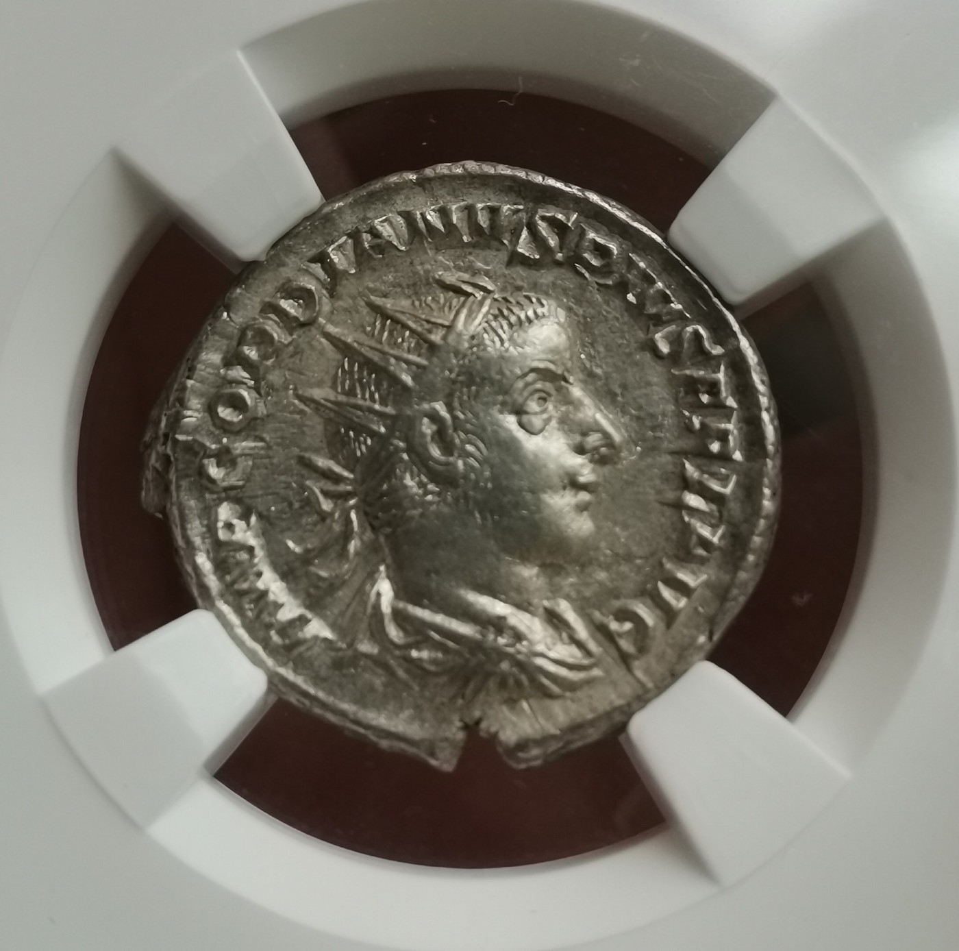 瓶子🏺第113期拍卖会  古罗马安东尼安银币 戈尔迪安三世 公元238-244年