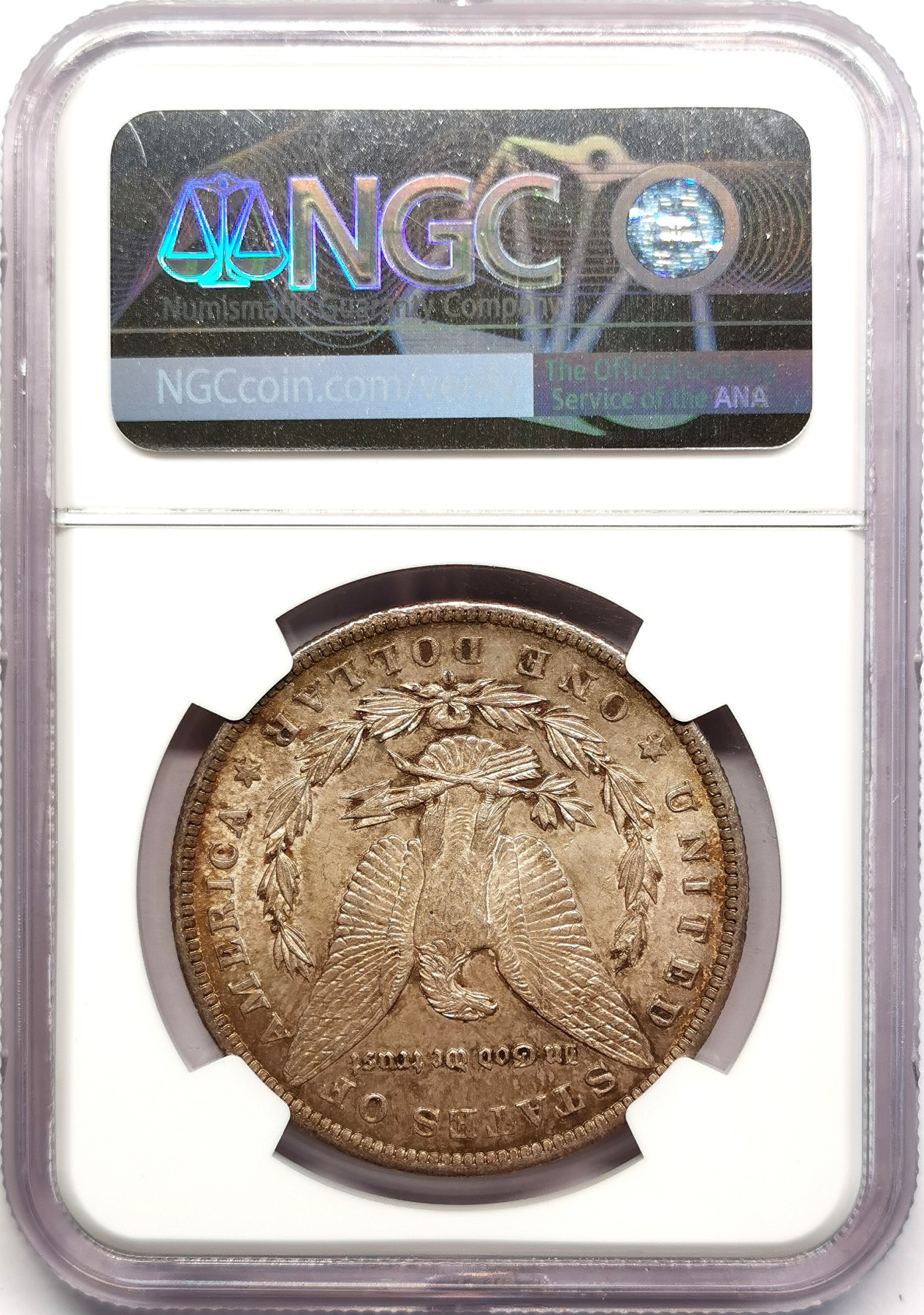 凡希社世界钱币微拍第二百五十期 1884O美国摩根壹元NGC-MS63