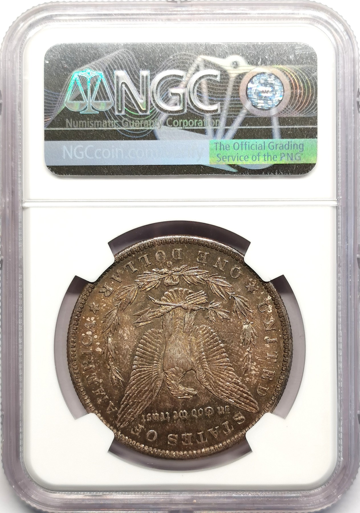 凡希社世界钱币微拍第二百五十期 1885O美国摩根壹元NGC-MS64重彩！
