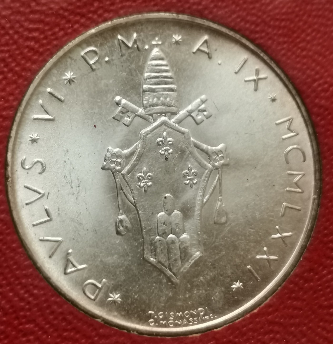 瓶子🏺第113期拍卖会 原封装 梵蒂冈1976年8枚装 含500里拉银币