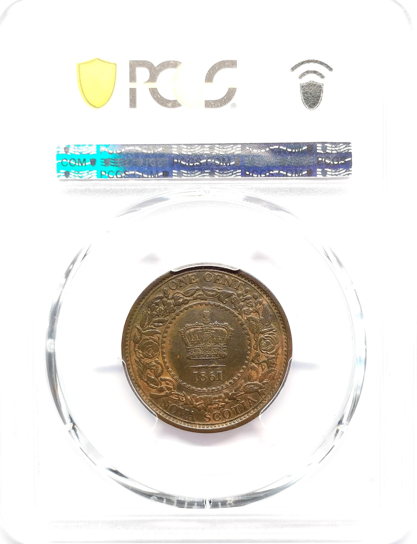 凡希社世界钱币微拍第二百五十期 1861新斯科舍小维1分PCGS-VF35