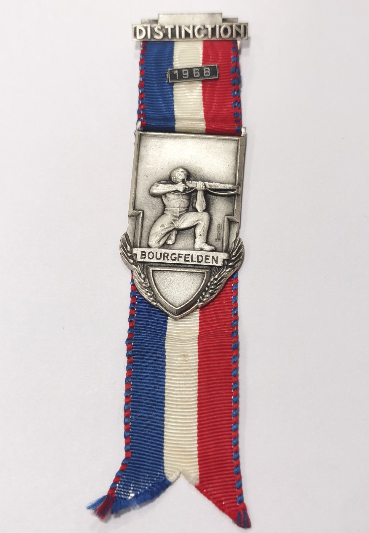 博洋堂世界钱币拍卖第047期（全场包邮） 1968年瑞士射击节奖章1枚，较少见的样式