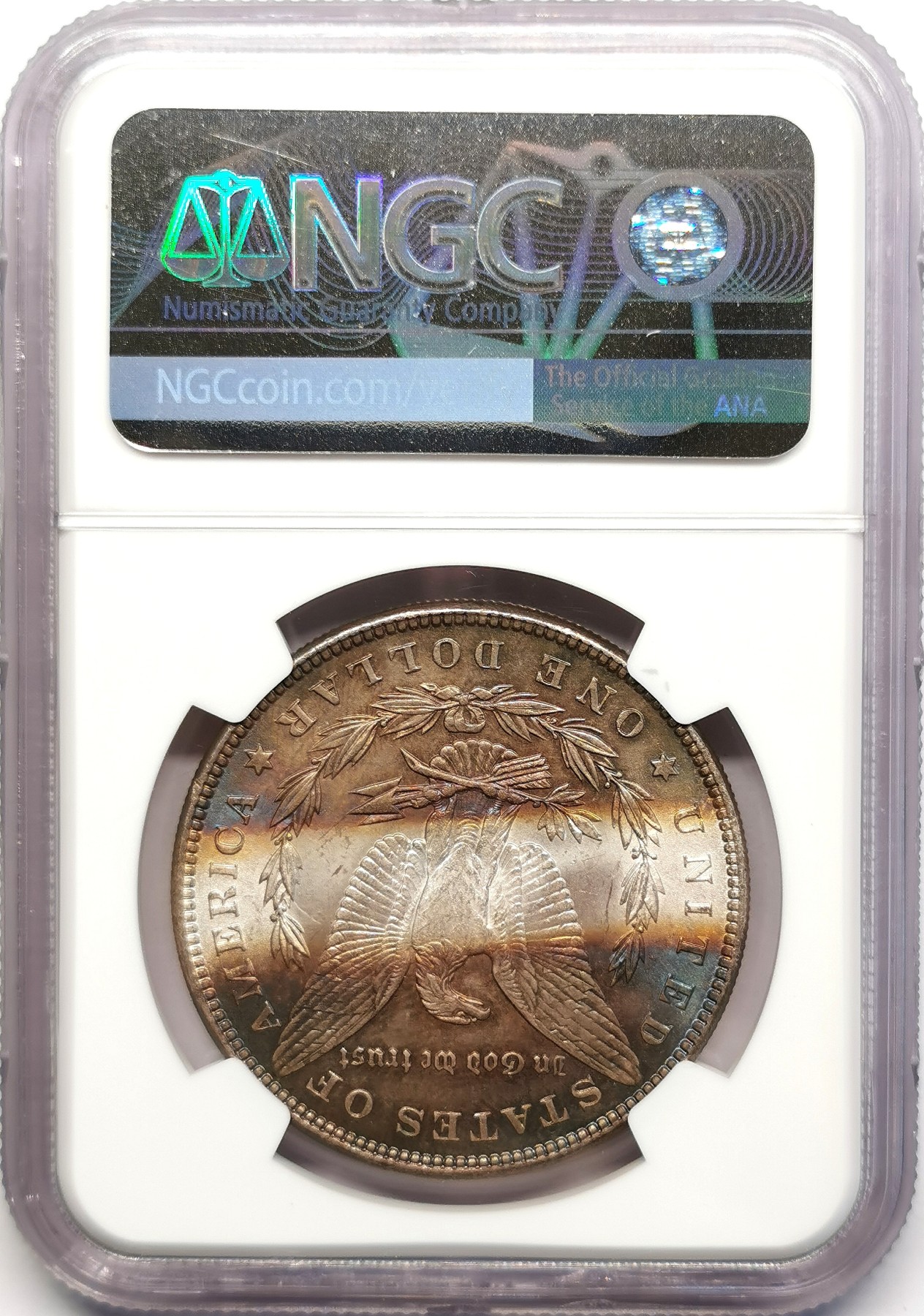 凡希社世界钱币微拍第二百五十期 1887美国摩根壹元NGC-MS63