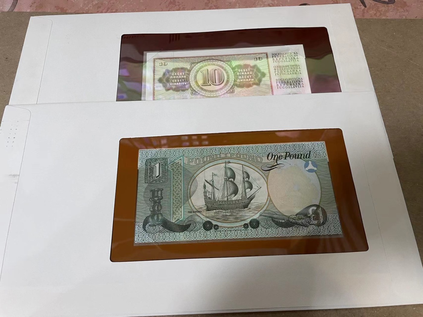 【Blue Auction】✨世界纸币精拍第380期【精】 【一组6张】多国邮币封一组 具体见详图 