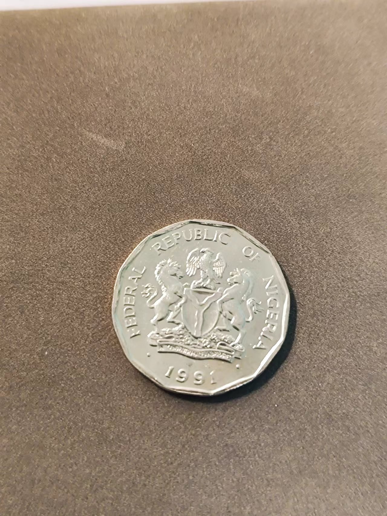 FCO-3-散币 尼日利亚50考包1991年