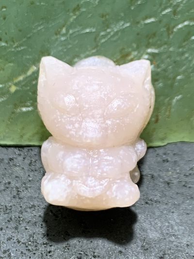 放福利！精美天然阿拉善玛瑙手工雕刻九尾灵狐珠子（吊坠）一颗， - 放福利！精美天然阿拉善玛瑙手工雕刻九尾灵狐珠子（吊坠）一颗，