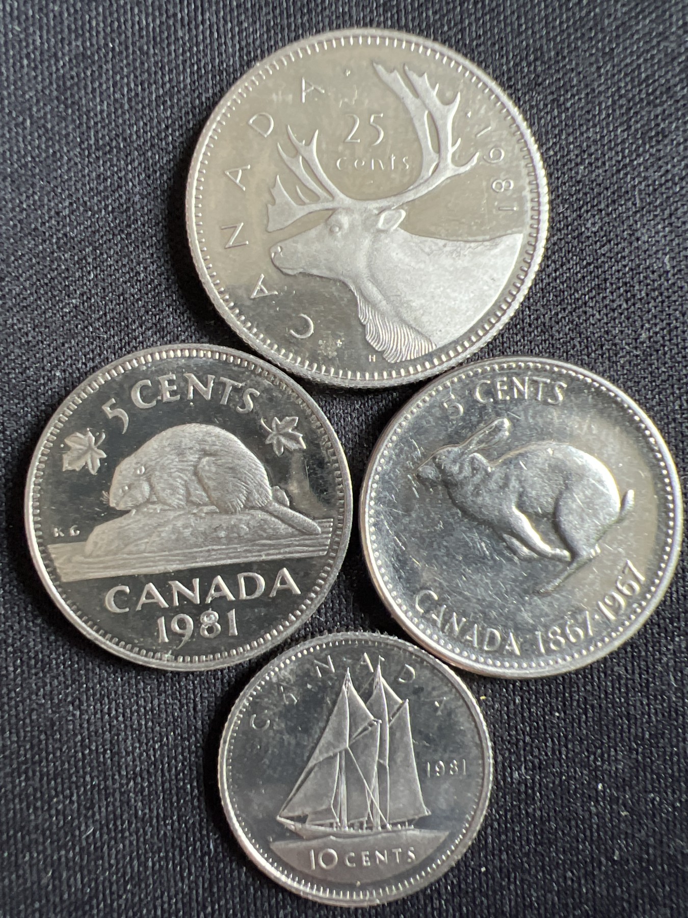 第434期 硬币专场 （无押金，捡漏，全场20包邮，偏远地区除外，接收代拍业务） 加拿大4枚