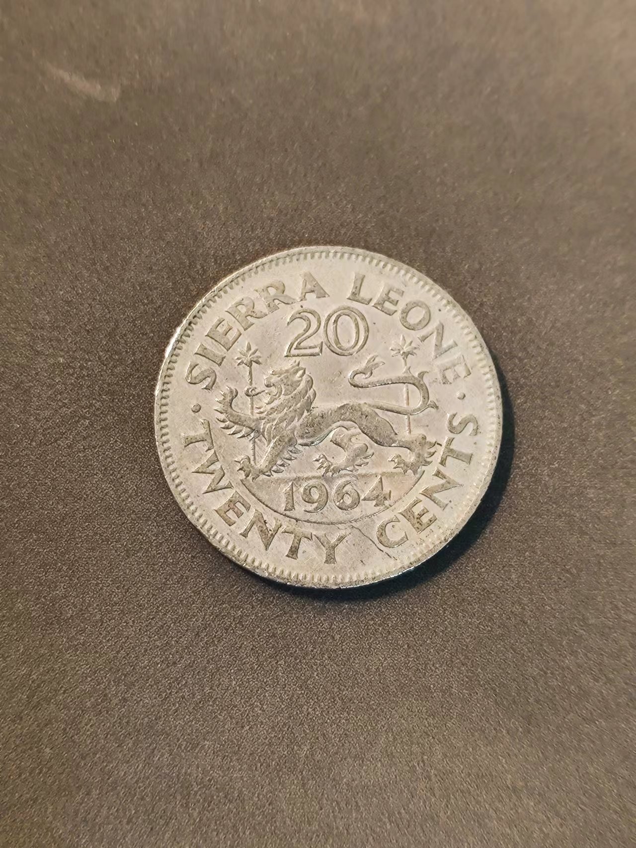FCO-3-散币 塞拉利昂1964年20分