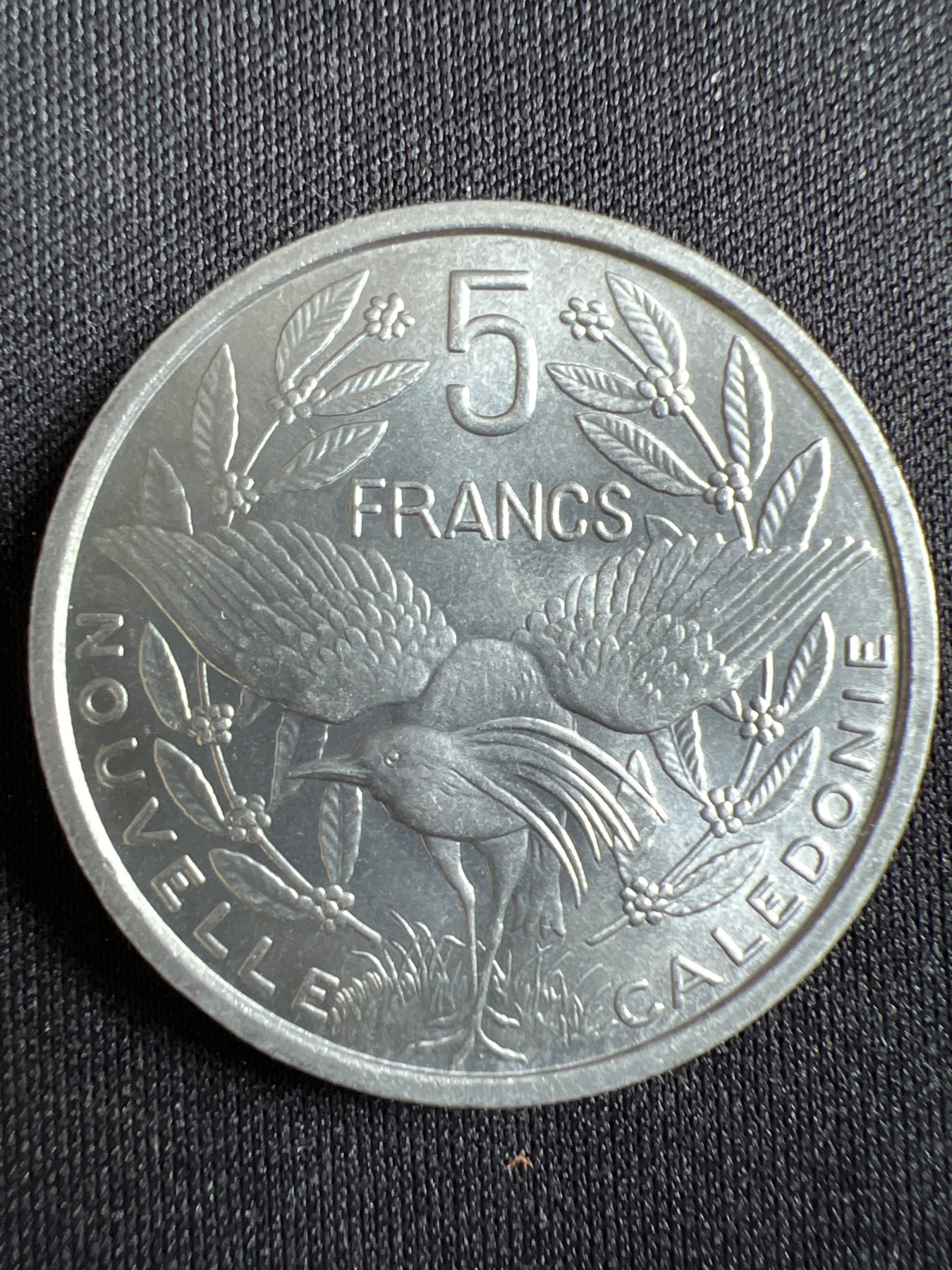 第434期 硬币专场 （无押金，捡漏，全场20包邮，偏远地区除外，接收代拍业务） 法属大洋洲5法郎