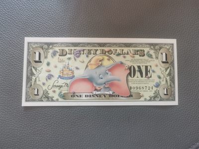 2005年迪士尼纪念钞 带册 全新UNC - 2005年迪士尼纪念钞 带册 全新UNC