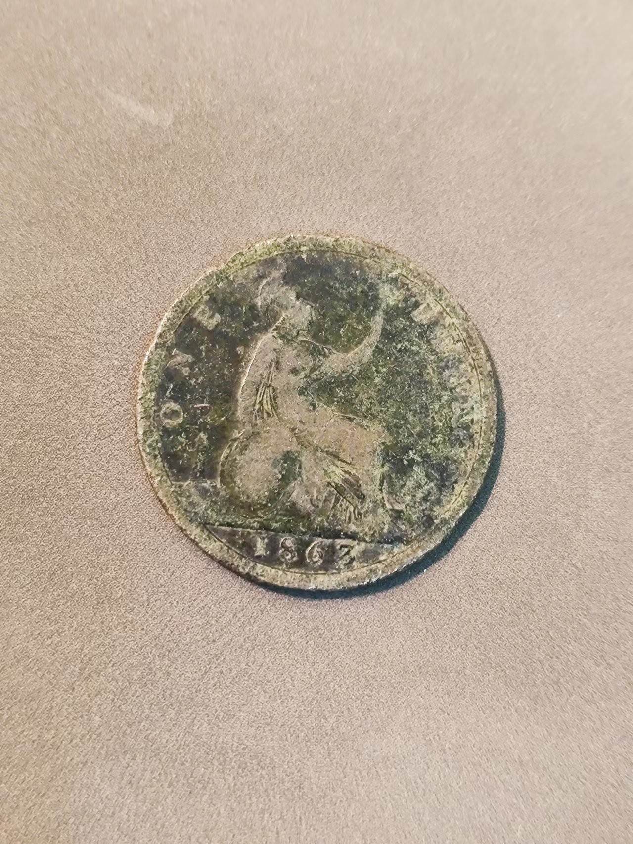 FCO-3-散币 维多利亚1867年1便士