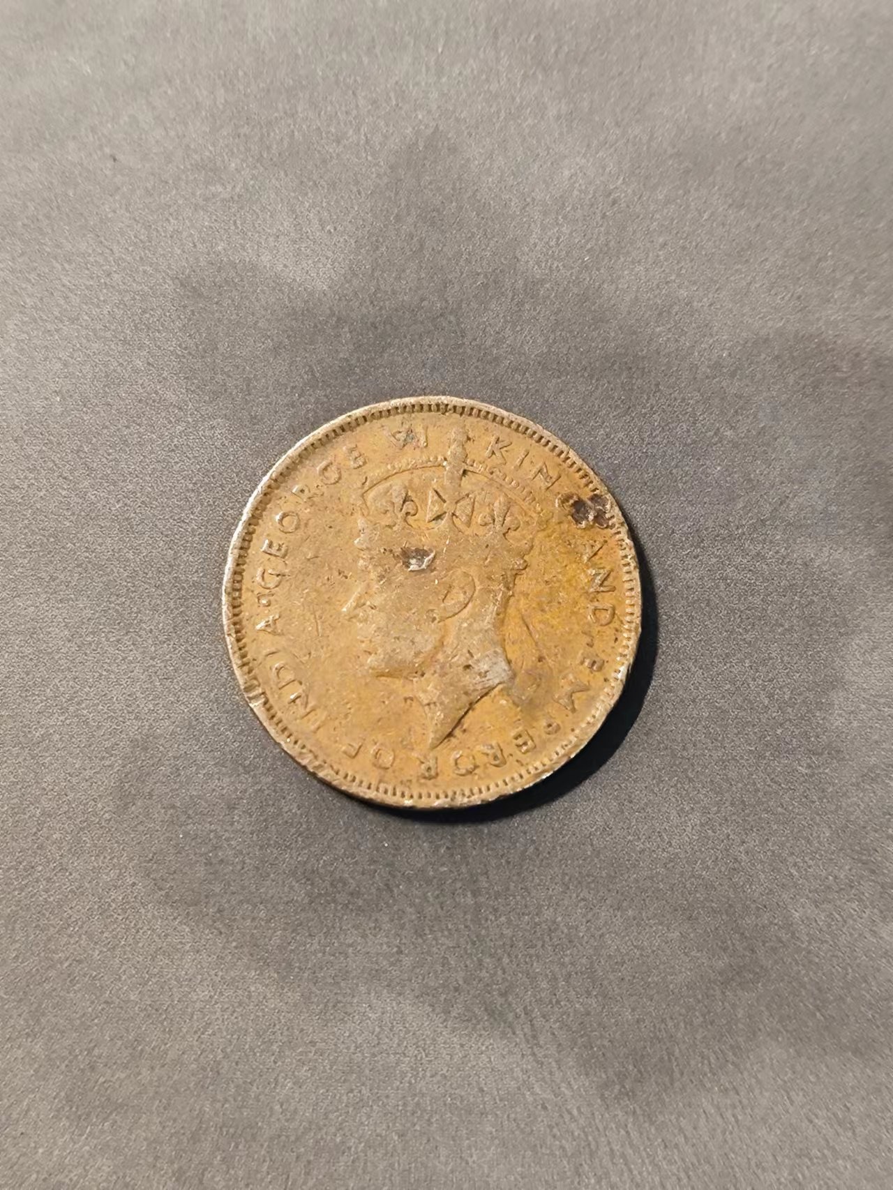 FCO-3-散币 毛里求斯乔治六世5分1942年标本