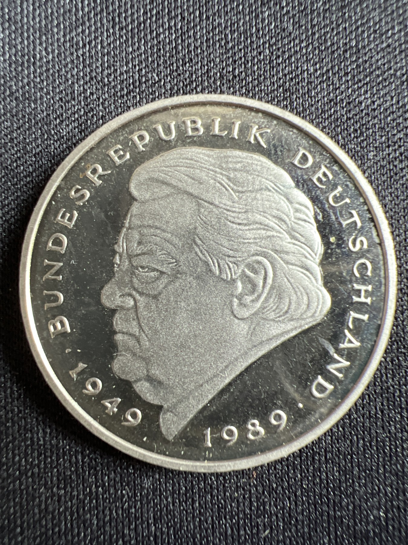 第443期 硬币专场 （无押金，捡漏，全场20包邮，偏远地区除外，接收代拍业务） 德国2马克纪念币 精制币