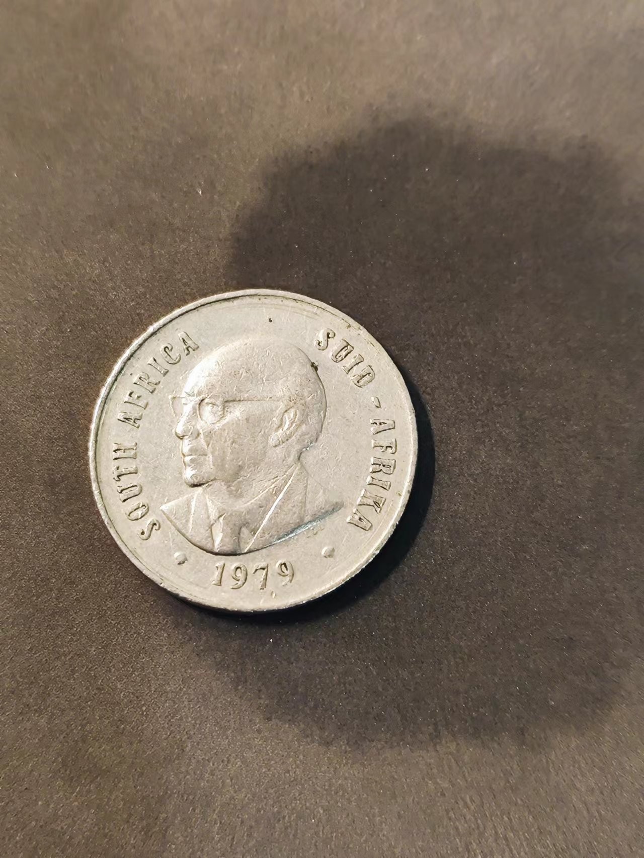 FCO-3-散币 南非1979年50分总统纪念币
