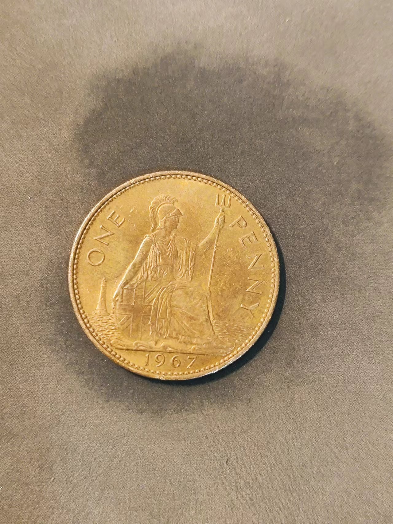 FCO-3-散币 英国维多利亚1便士1967年
