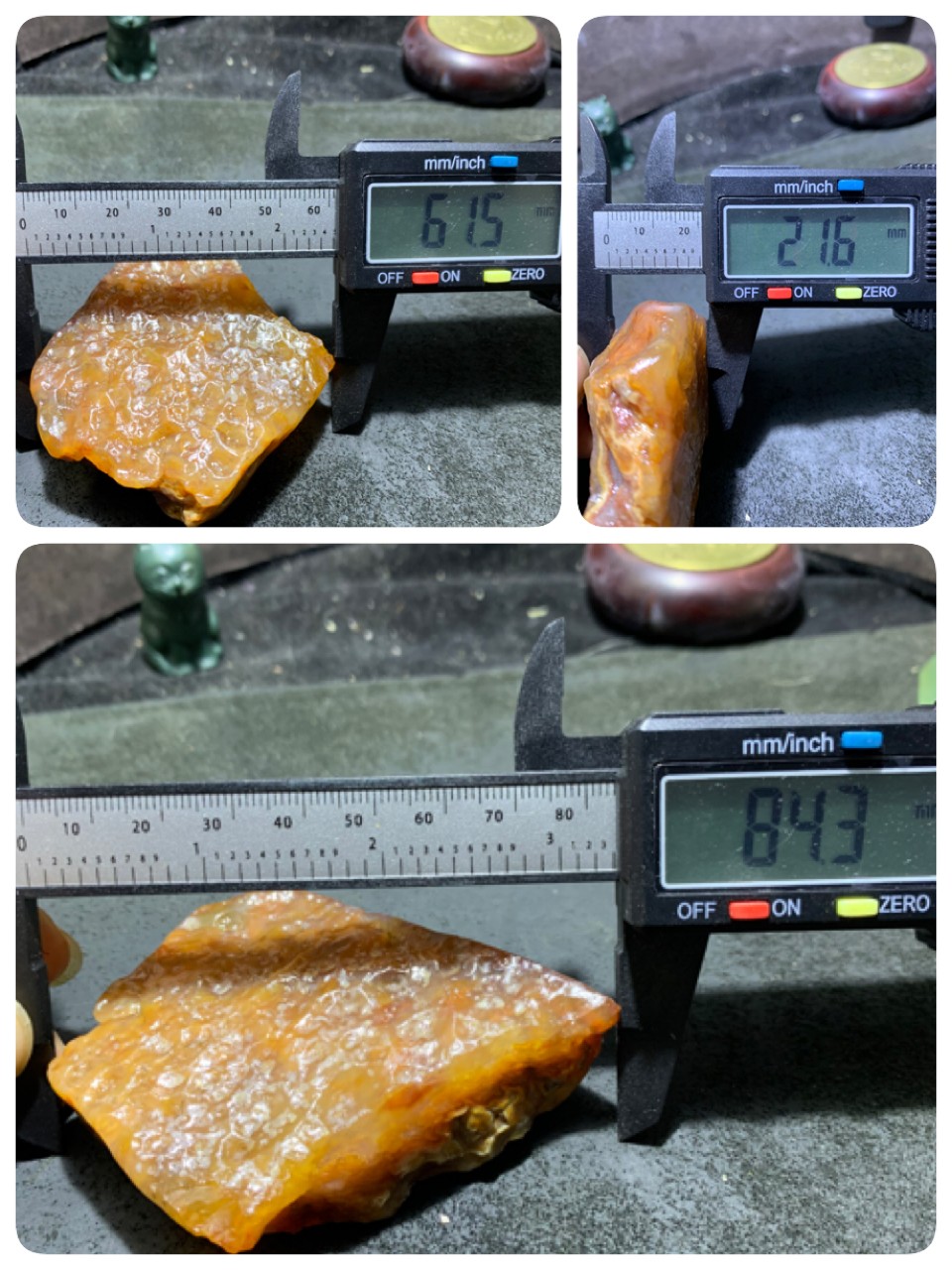 放福利！精美天然高玉化冰皮阿拉善玛瑙原石一颗