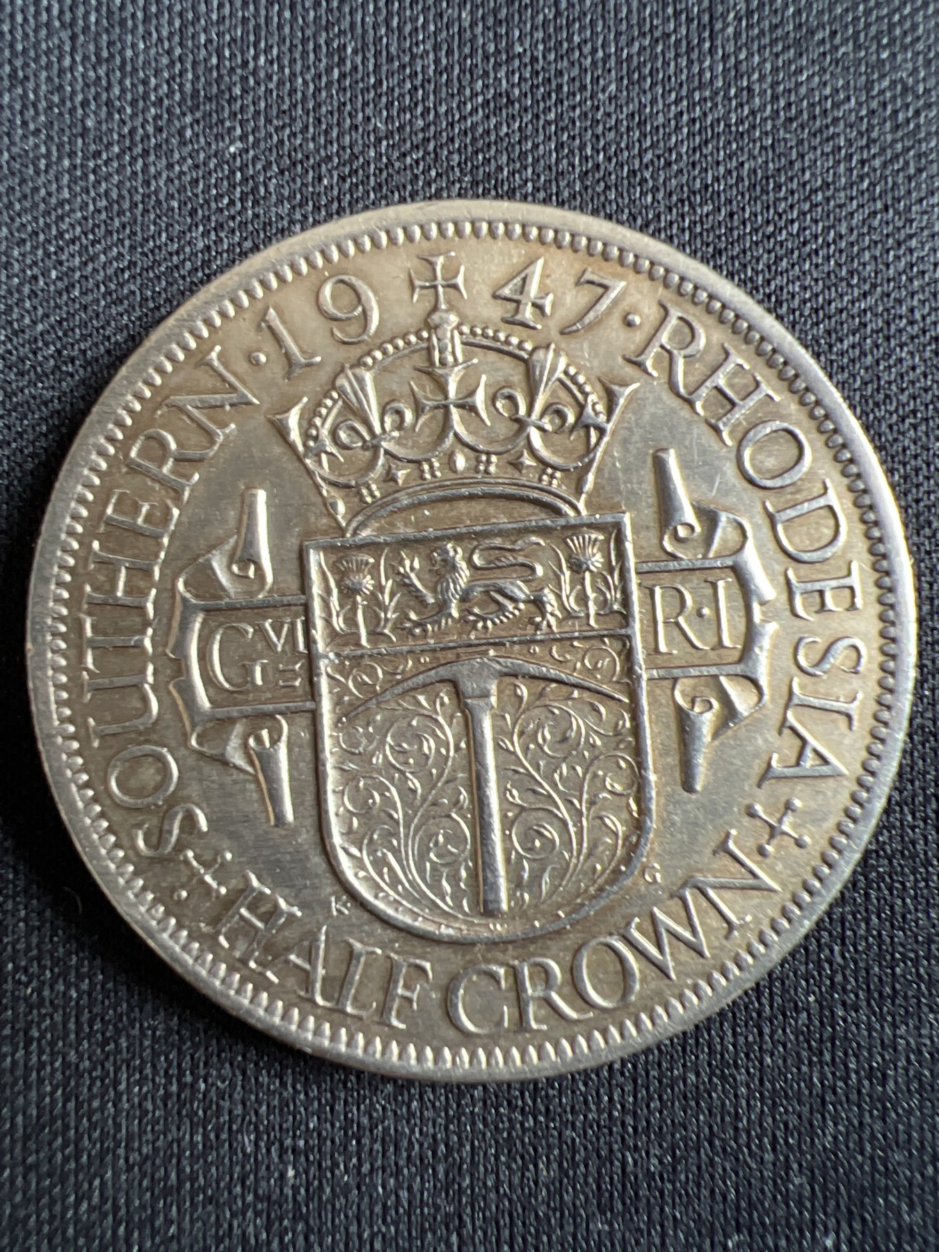 第434期 硬币专场 （无押金，捡漏，全场20包邮，偏远地区除外，接收代拍业务） 英属南罗得西亚乔六半克朗