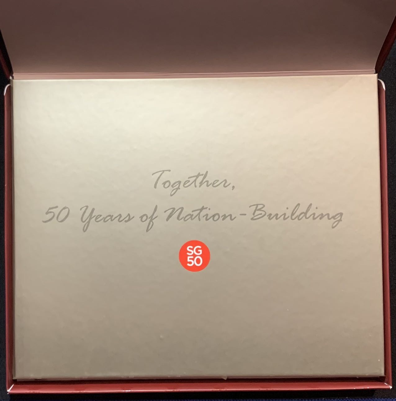 紫瑗钱币——第318期拍卖—纸币场 新加坡 2015年 建国50周年 纪念钞 一套6枚 共100新币 原册 UNC