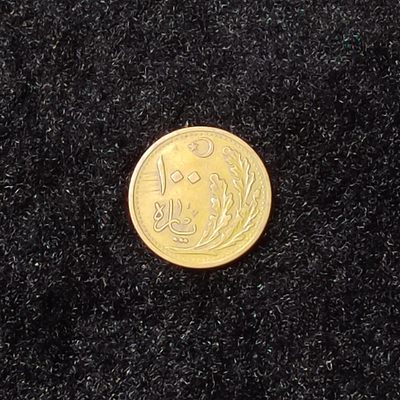 巴斯克收藏第182期 散币专场 10月24/25/26号三场连拍 全场包邮 - 土耳其 1924年 100帕拉铜铝合金币
