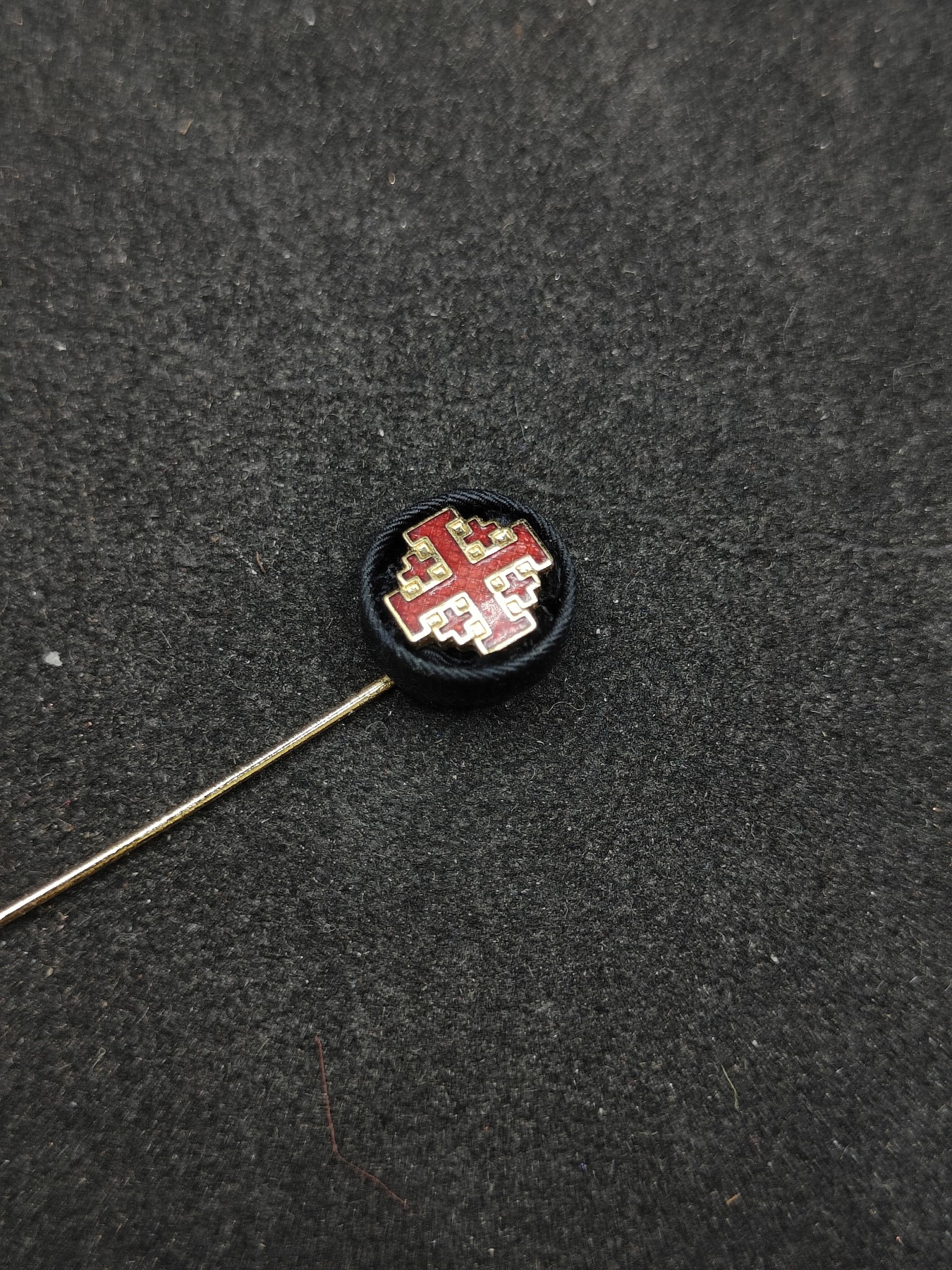 全场0元起拍 第100期 咸鱼国勋章拍卖专场 10月18日（周日）下午6：00开始 梵蒂冈教皇国 圣墓骑士团勋章 迷你略章插针